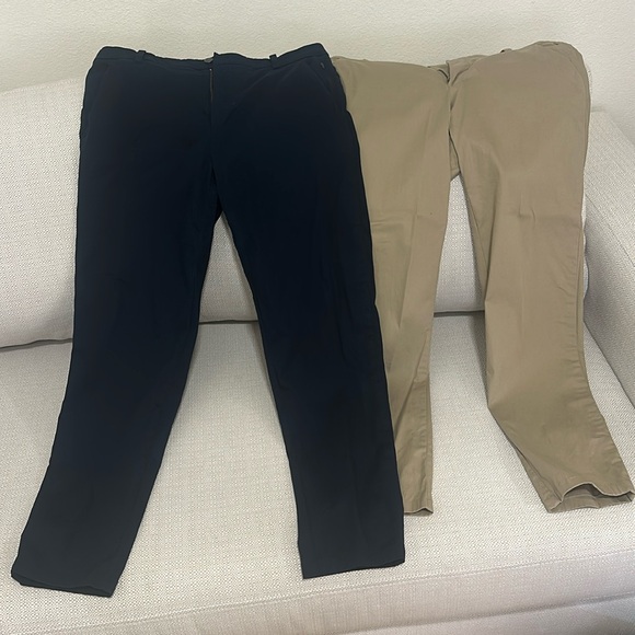 Lululemon Commission Pant Classic 34x32 Lot of 2 - Picture 1 of 5